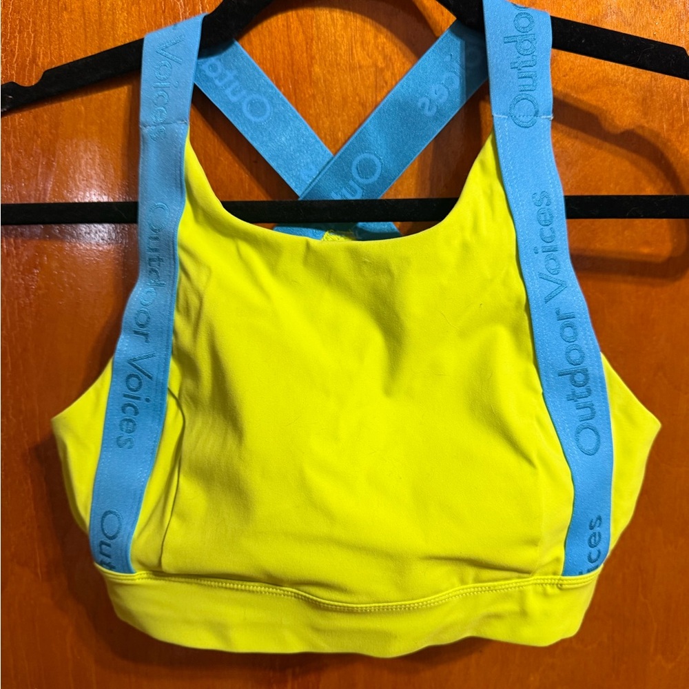 XS outdoor voices goofy bra